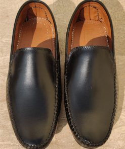 Nelibar - Handmade Leather Loafer - Black 1