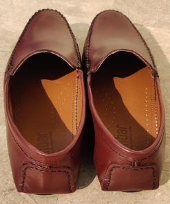 Nelibar - Handmade Leather Loafer - R28431 11 Nelibar - Handmade Leather Loafer - Maroon 2