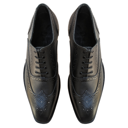 Nelibar - Handmade Leather Brough Shoes - R688