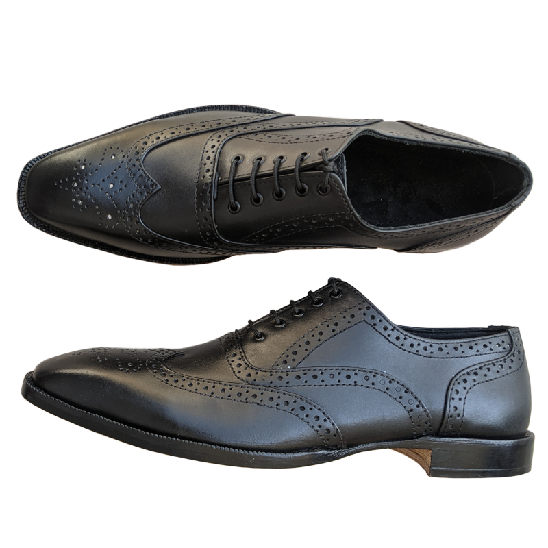 Nelibar - Handmade Leather Brough Shoes - R688