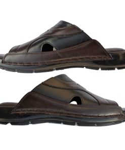 Handcrafted Leather Slippers with Durable PU Sole - R415 5 Nelibar Handmade Leather Slippers 415