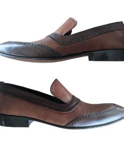Nelibar Handmade Leather Shoes: Crafted to Perfection R704B 5 Nelibar Handmade Leather Shoes for Men in Pakistan - Nelibar Handmade Leather Shoes R704B