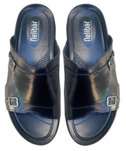 Nelibar Handmade Leather Slippers – Durable & Stylish Footwear R555
