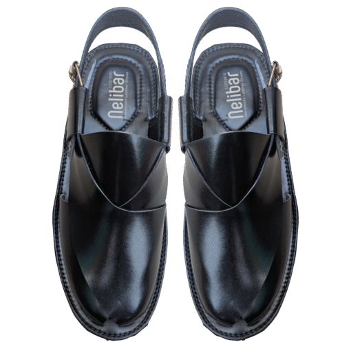 Handmade Leather Peshawari Chappal with Rubber Sole – Style Meets Comfort 302 1