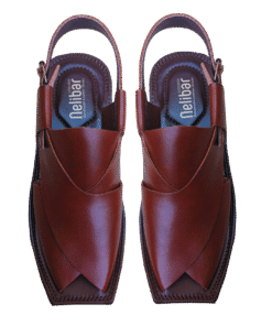 Handmade Leather Peshawari Chappal with Rubber Sole – Style Meets Comfort 303 1