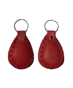 Nelibar - Handmade Full-Grain Leather Key Ring – Durable & Elegant Keychain Accessory
