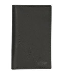 Nelibar Classic Vertical Leather Wallet – 10 Card Slots, Slim & Stylish